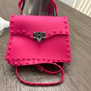 Studded Pink Handbag
